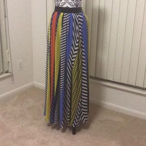 Semi Sheer Maxi Skirt